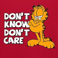 Mens Crew Neck Short Sleeve Classic Fit Garfield Big and Tall Graphic T-Shirt