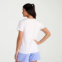 PUMA Womens Crew Neck Short Sleeve Active T-Shirt