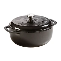 Lodge Cookware 6 Qt Enameled Cast Iron Dutch Oven