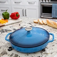 Lodge Cookware 3 1/2 Qt Enameled Cast Iron Dutch Oven