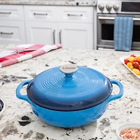 Lodge Cookware 3 Qt Enameled Cast Iron Dutch Oven