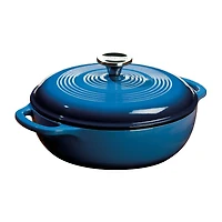 Lodge Cookware 3 Qt Enameled Cast Iron Dutch Oven