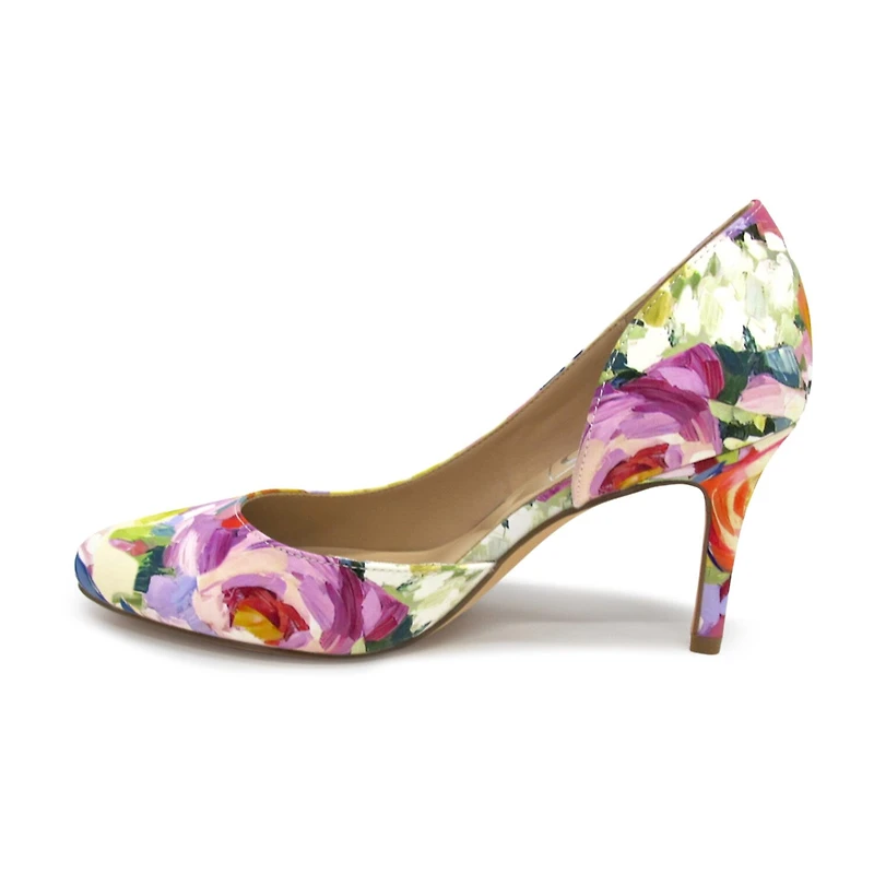 Pop Avienna Womens Almond Closed Toe Stiletto Heel Pumps