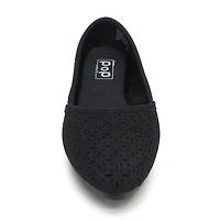 Pop Gerinina Womens Almond Closed Toe Ballet Flats