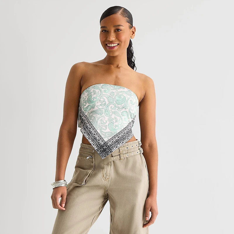 Forever 21 Womens Juniors Tube Top
