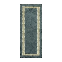 Maples Solid Cut and Loop Indoor Rectangular Runner