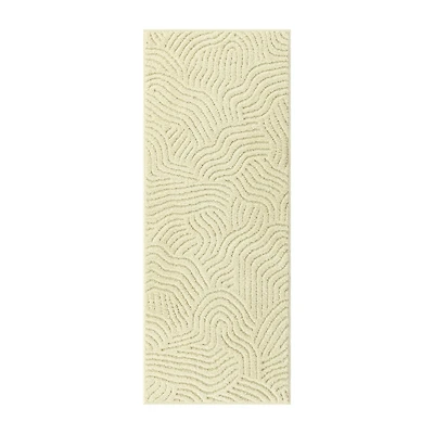Maples Textured Waves Indoor Rectangular Runner