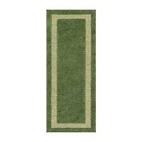 Maples Solid Cut and Loop Indoor Rectangular Runner