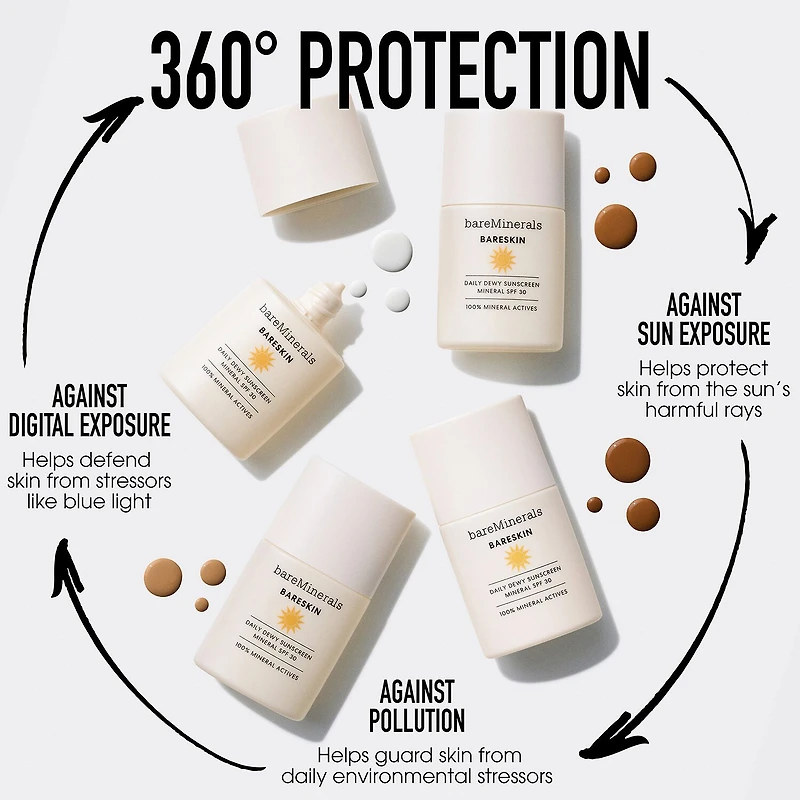 bareMinerals BARESKIN® Daily Dewy Sunscreen Mineral SPF 30