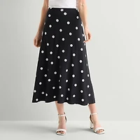 Black Label by Evan-Picone Womens Maxi Skirt