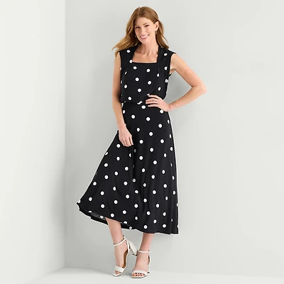 Black Label by Evan-Picone Womens Maxi Skirt