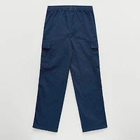 Thereabouts Pull-On Little & Big Kid Boys Drawstring Waist Straight Cargo Pant