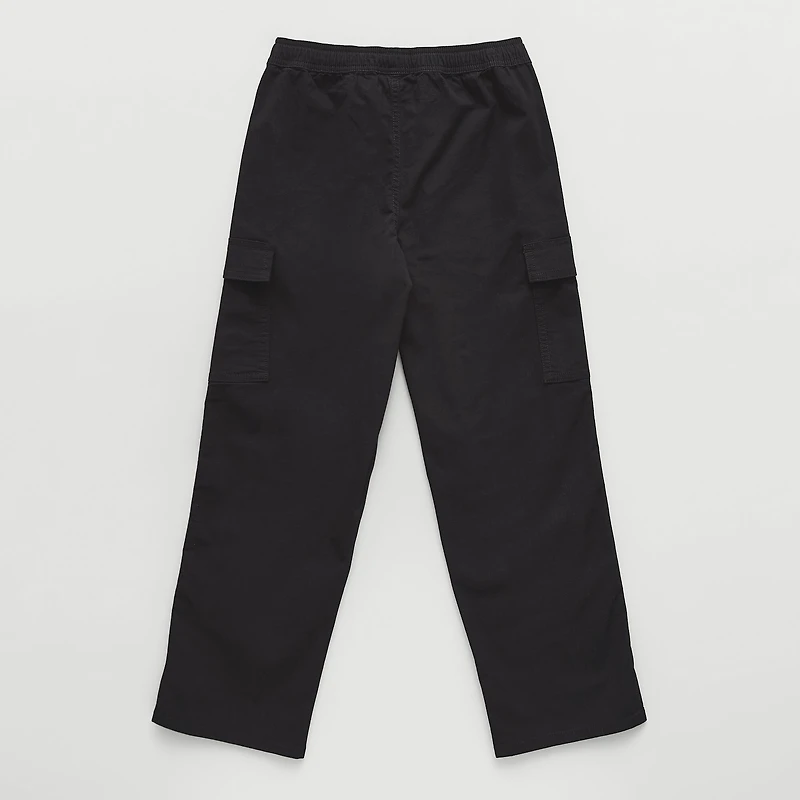 Thereabouts Pull-On Little & Big Kid Boys Drawstring Waist Straight Cargo Pant