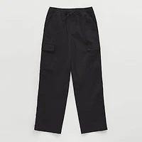 Thereabouts Pull-On Little & Big Kid Boys Drawstring Waist Straight Cargo Pant