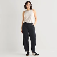 Stylus Womens Wide Leg Mid Rise Pull-On Pant