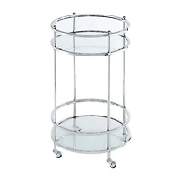 Royal Crest Round Bar Cart