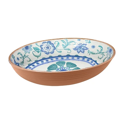ABODE HOMEWARES Rio Floral Serving Bowl