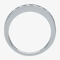 Classic Collection Womens 3.5MM 1 CT. T.W. Natural White Diamond 10K Gold Wedding Band
