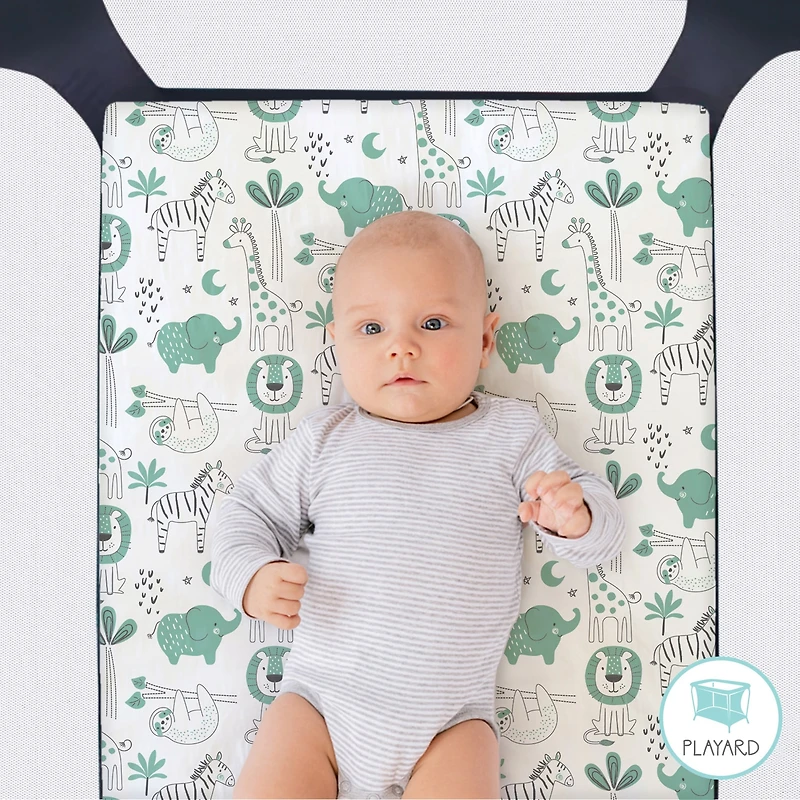 The Peanutshell 3-pc. Playard Sheet