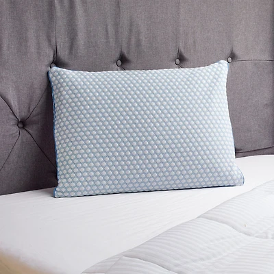 TruCool Traditional Bed Pillow Featuring Serene Foam