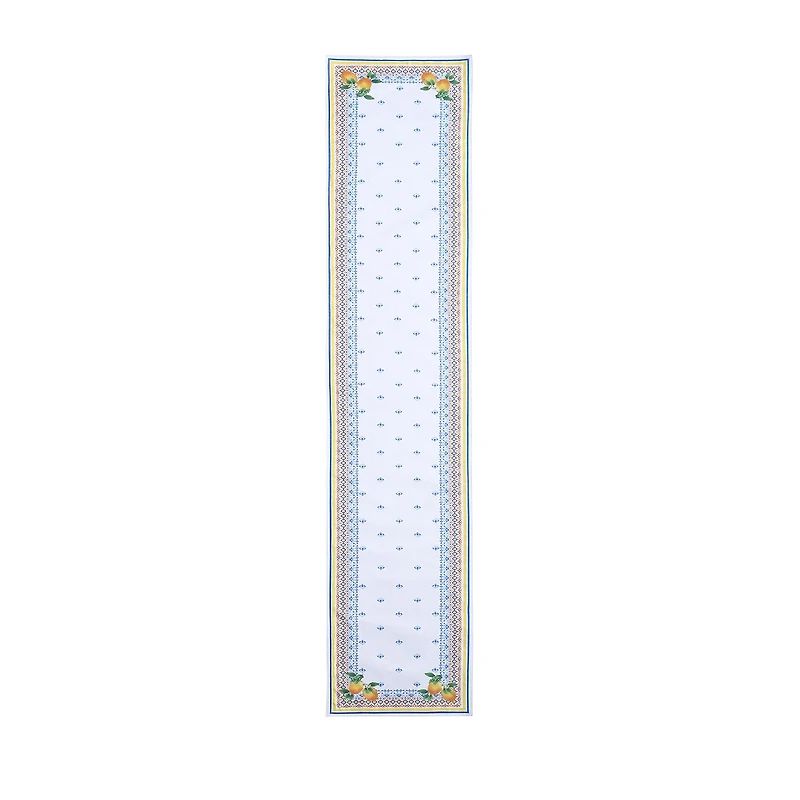 Threadmade Capri Lemon Table Runner