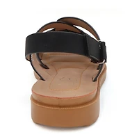 Yoki Carlota-04 Womens Adjustable Strap Footbed Sandals