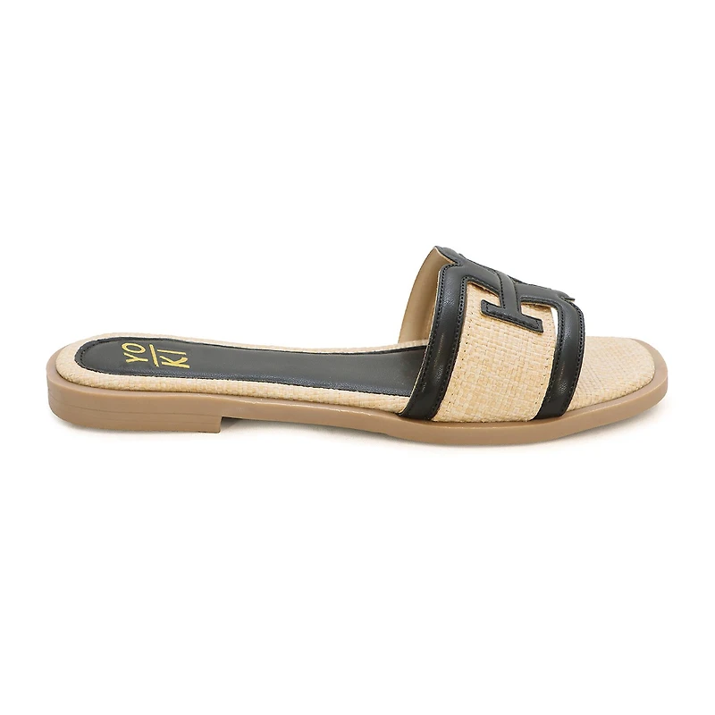 Yoki Womens Isabel-52 Flat Sandals