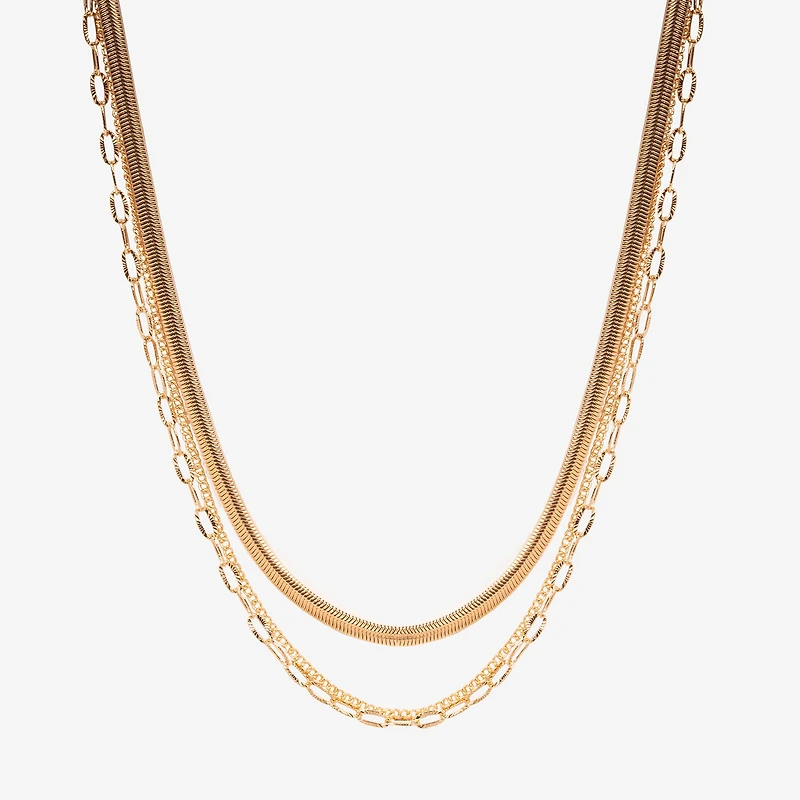 Bijoux Bar Delicates Womens 16 Inch Strand Necklace