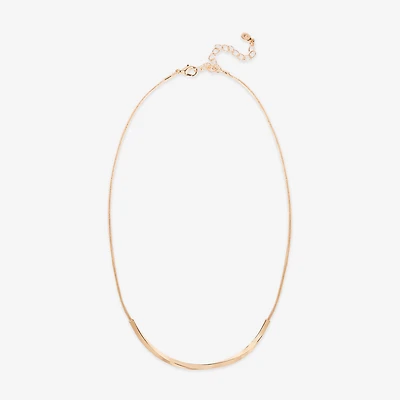 Bijoux Bar Delicates Womens 15 Inch Collar Necklace
