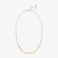 Bijoux Bar Delicates Womens 15 Inch Collar Necklace