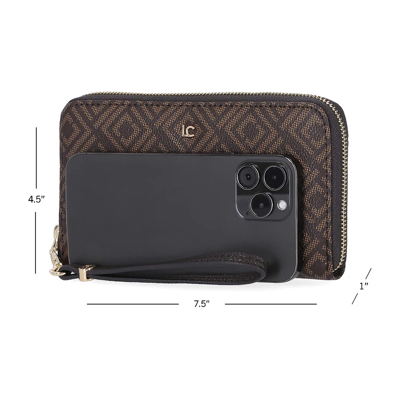 Liz Claiborne Erica Womens Zip Around Wallet