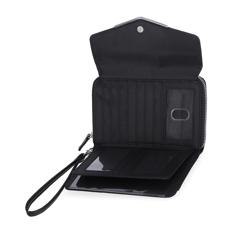Mundi Big Fat Womens Expandable Rfid Blocking Checkbook Wallet