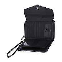 Mundi Big Fat Womens Expandable Rfid Blocking Checkbook Wallet