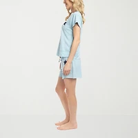 Ocean Pacific Womens Short Sleeve 2-pc. Pajama Set