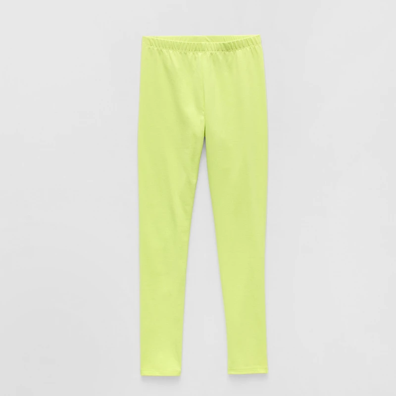 Thereabouts Little & Big Kid Girls Knit Full Length Leggings