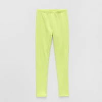 Thereabouts Little & Big Kid Girls Knit Full Length Leggings