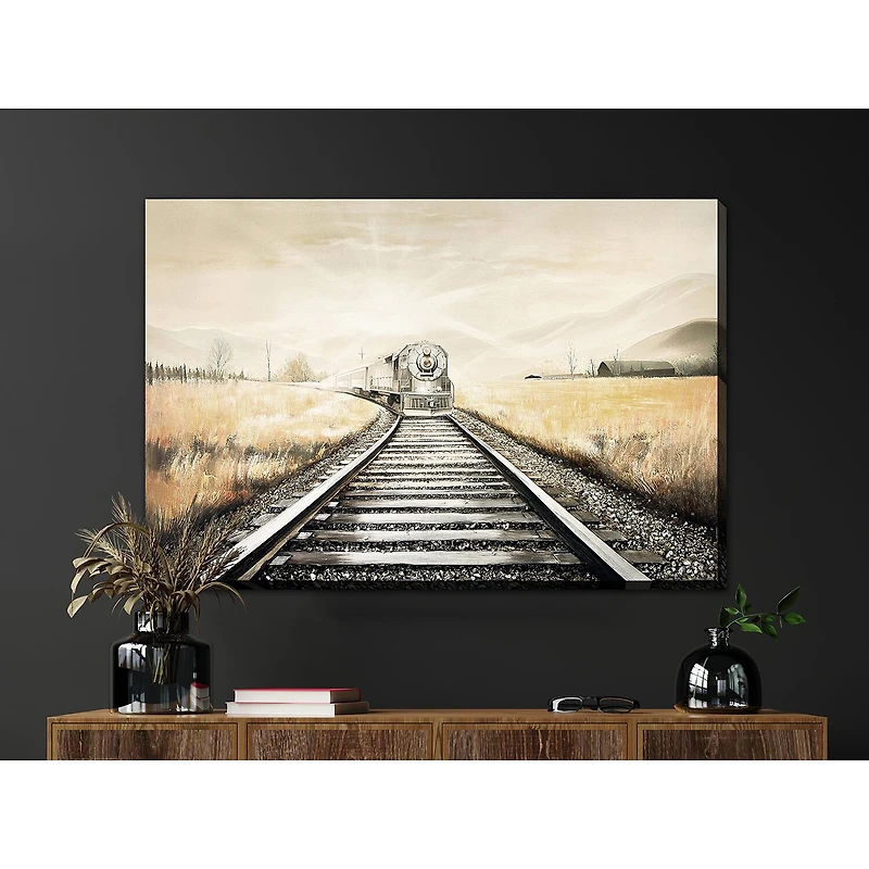 Streamline Art On The Horizon Canvas Art