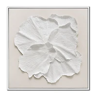 Streamline Art Delicate Petal I Framed Canvas Art