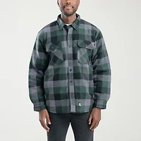 Berne Timber Flannel Shirt Mens Midweight Work Jacket
