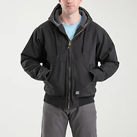 Berne Flex180 Mens Hooded Heavyweight Work Jacket