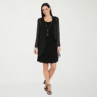 R & M Richards Womens Jacket Dress