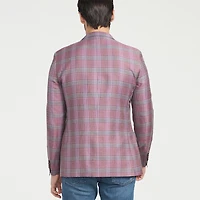 CRICKETEER™ Mens Plaid Stretch Fabric Regular Fit Sport Coat