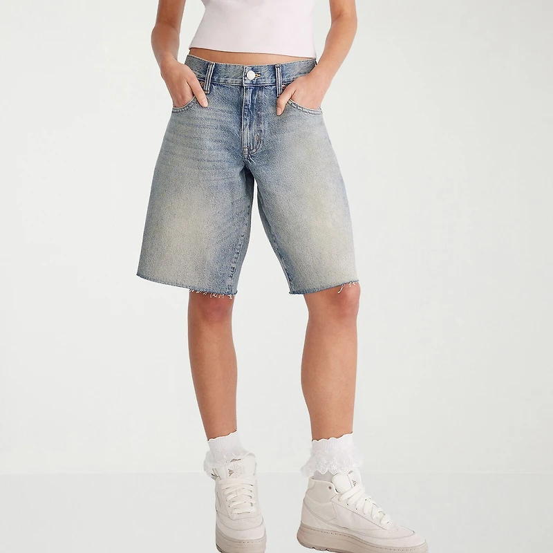 AEROPOSTALE Womens Juniors Denim Short