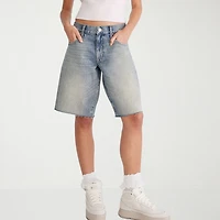AEROPOSTALE Womens Juniors Denim Short