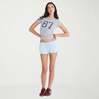 AEROPOSTALE Womens Juniors Crew Neck Short Sleeve Regular Fit Graphic T-Shirt