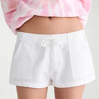 AEROPOSTALE Womens Low Rise Juniors Pull-On Short