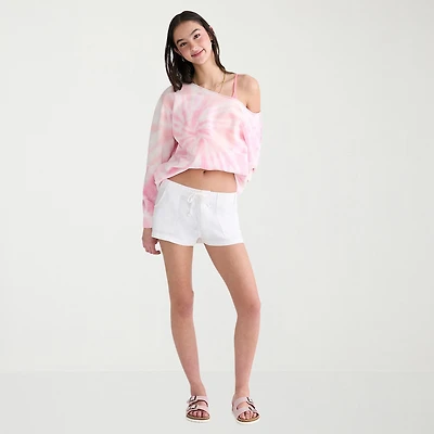 AEROPOSTALE Womens Juniors Pull-On Short