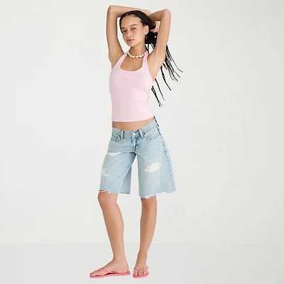 AEROPOSTALE Womens Juniors Denim Short