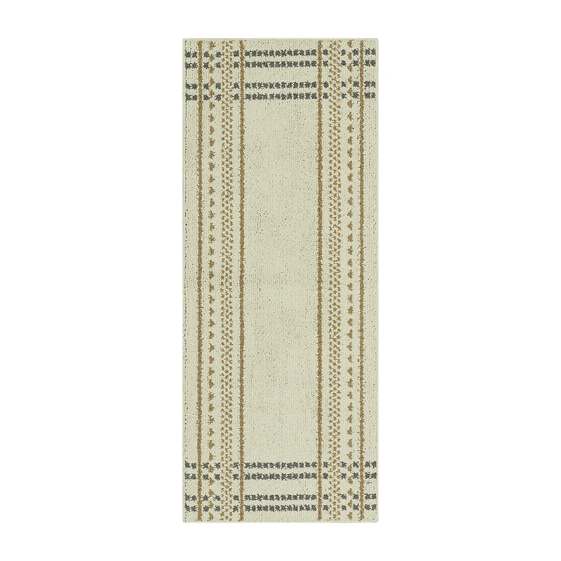 Maples Border Plaid Indoor Rectangular Runner