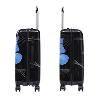 InUSA 24 Inch Hardside LIGHTWEIGHT Checked Spinner Luggage